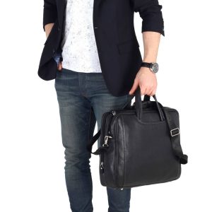 فواید استفاده از کیف اداری به عنوان هدیه تبلیغاتی: ۸ مورد 4 کیف اداری مردانه مدل mw520