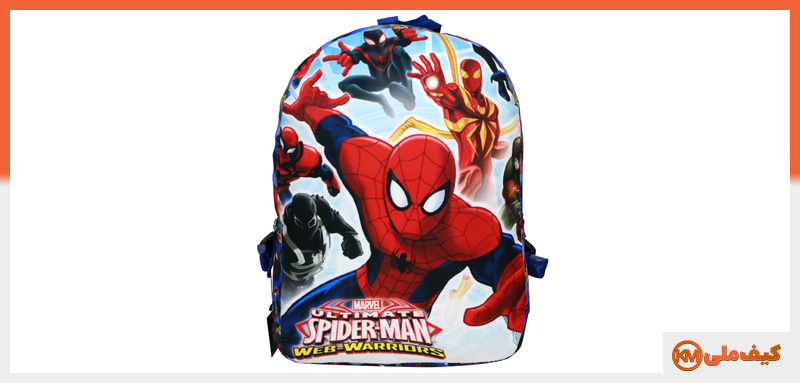 مدلهای کیف و کوله پشتی مدرسه طرح کارتونی: ۲۰ مدل 7 کیف و کوله پشتی مدرسه طرح کارتونی مرد عنکبوتی