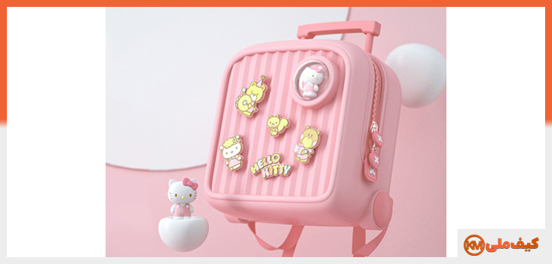 مدلهای کیف و کوله پشتی مدرسه طرح کارتونی: ۲۰ مدل 15 کیف و کوله پشتی مدرسه طرح کارتونی هلو کیتی