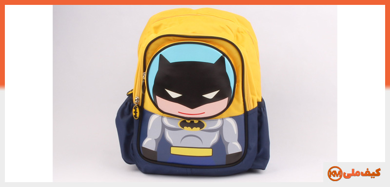 مدلهای کیف و کوله پشتی مدرسه طرح کارتونی: ۲۰ مدل 19 کیف و کوله پشتی مدرسه طرح کارتونی بتمن