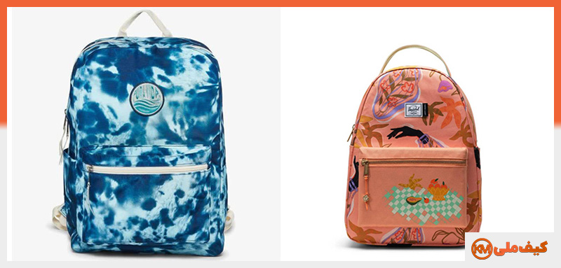 طراحیهای جدید و مدرن در کیف و کوله پشتی مدرسه: ۱۹ مورد 16 دیزاین کیف و کوله پشتی مدرسه با تکنیک آبستره