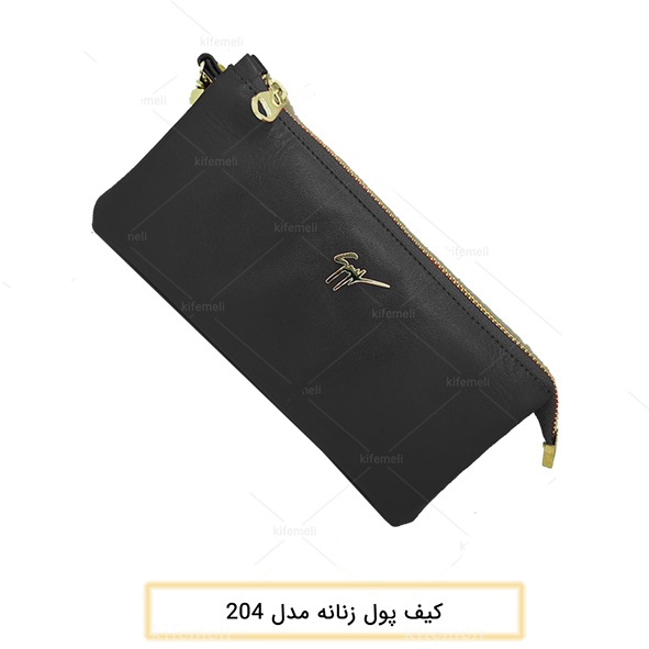 کیف پول زنانه مدل 204 رنگ زرشکی