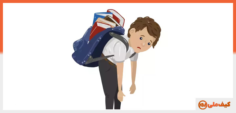 توزیع وزن در کیف و کوله پشتی مناسب برای دانشجویان
