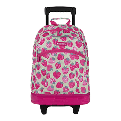 کوله پشتی چرخدار دخترانه رنگی برای پیاده روی اربعین